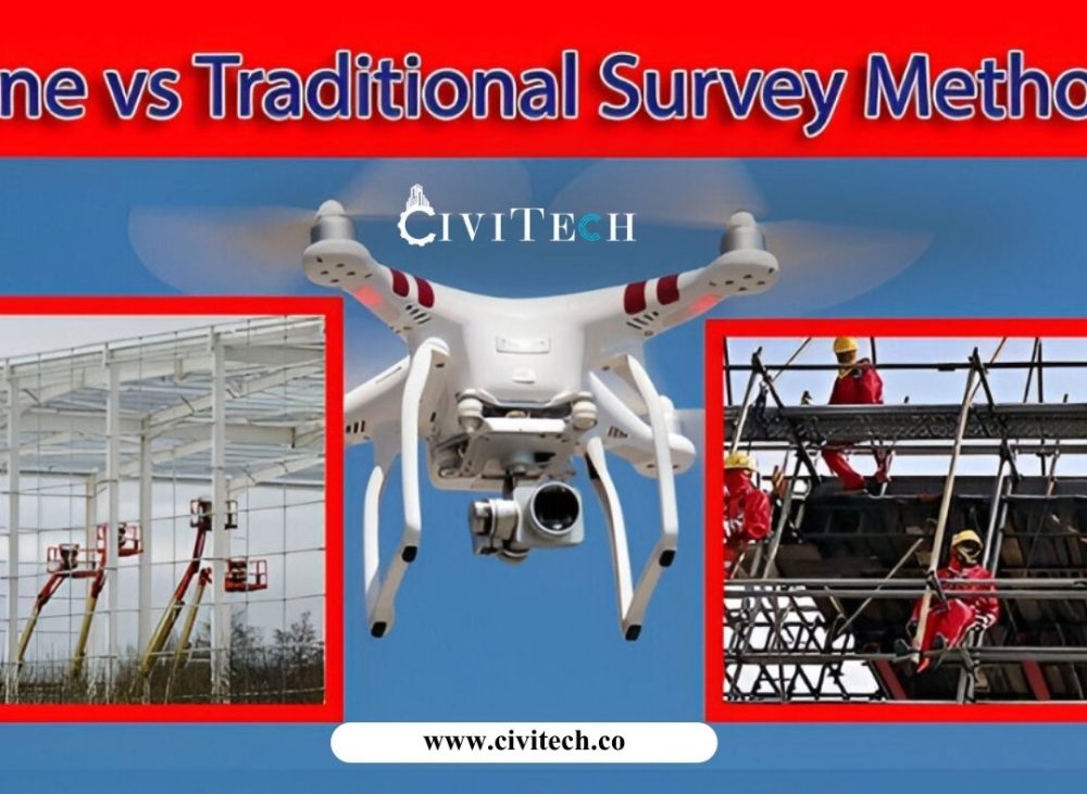 Drone Mapping vs Traditional Land Surveying